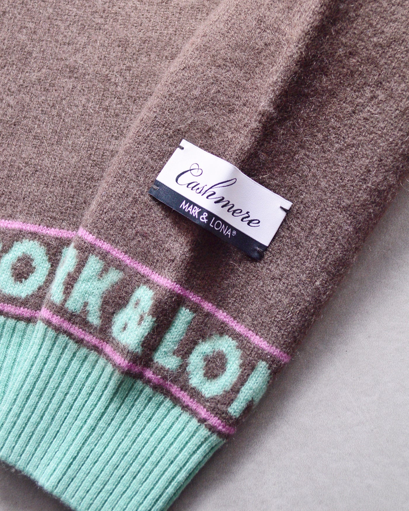 Lonato Cashmere Knit | WOMEN / CHARCOAL