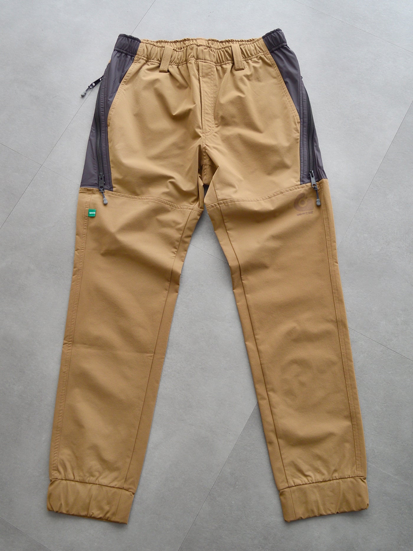 Side Zip Jogger Pants| MEN / BROWN