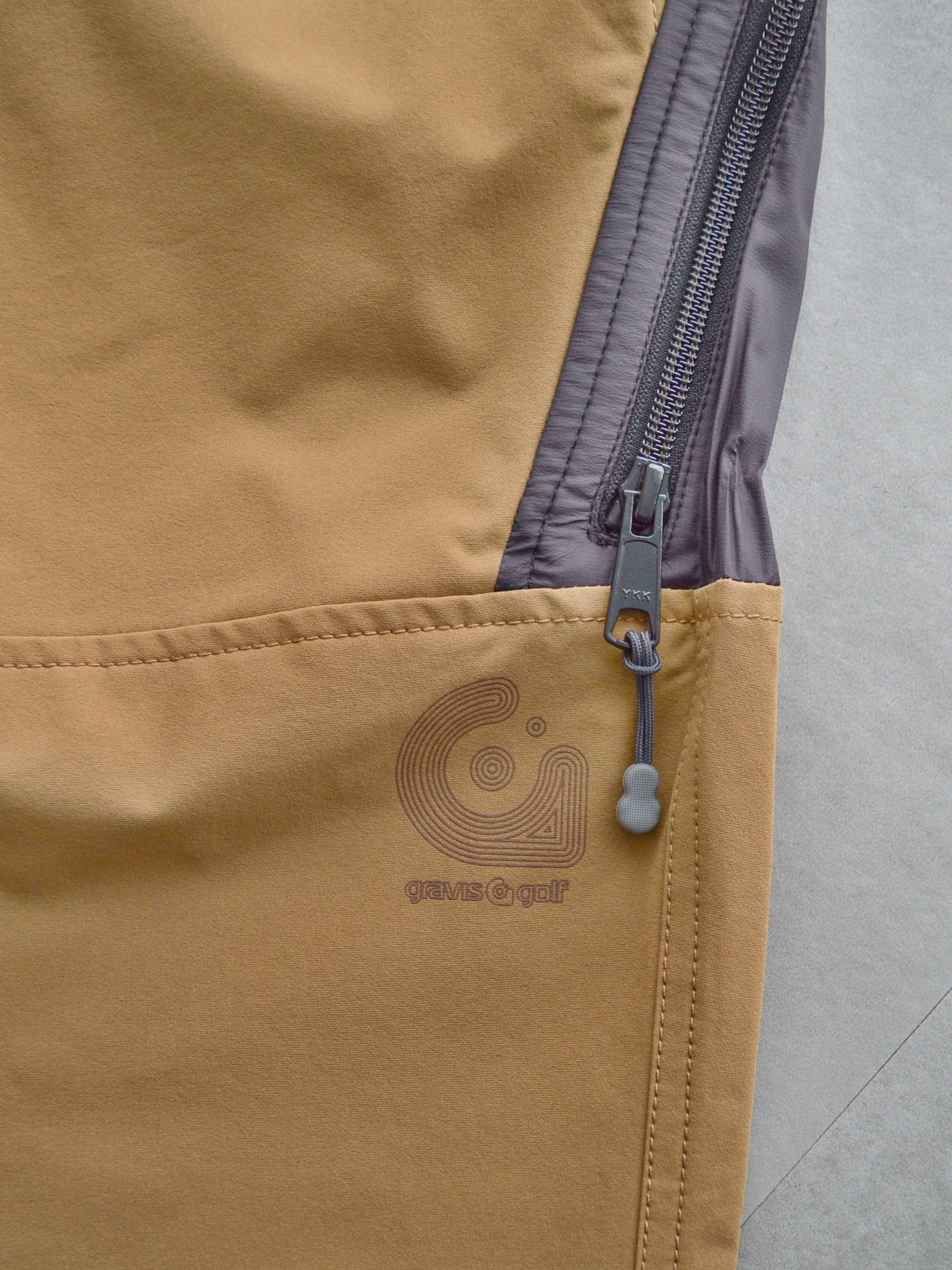 Side Zip Jogger Pants| MEN / BROWN