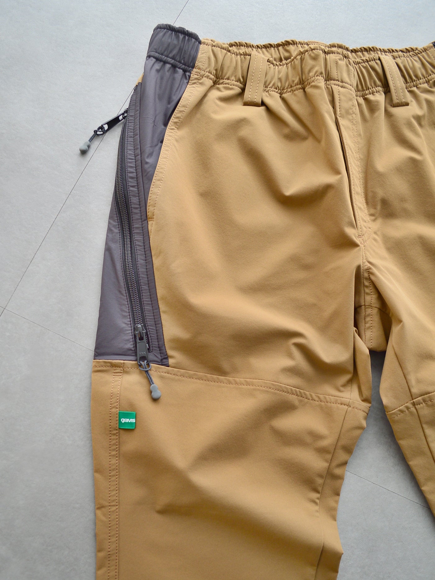 Side Zip Jogger Pants| MEN / BROWN