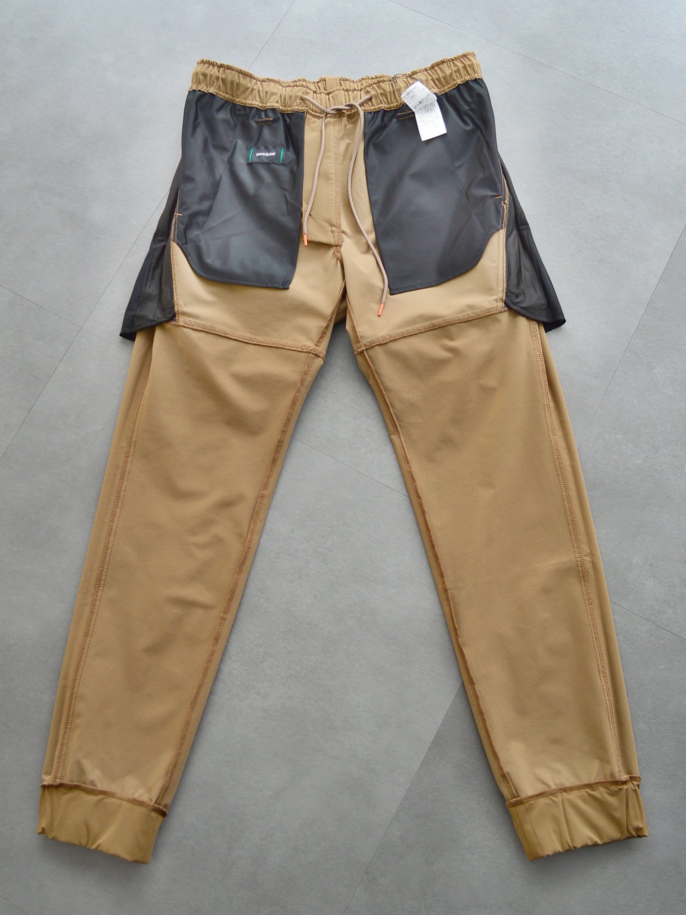 Side Zip Jogger Pants| MEN / BROWN