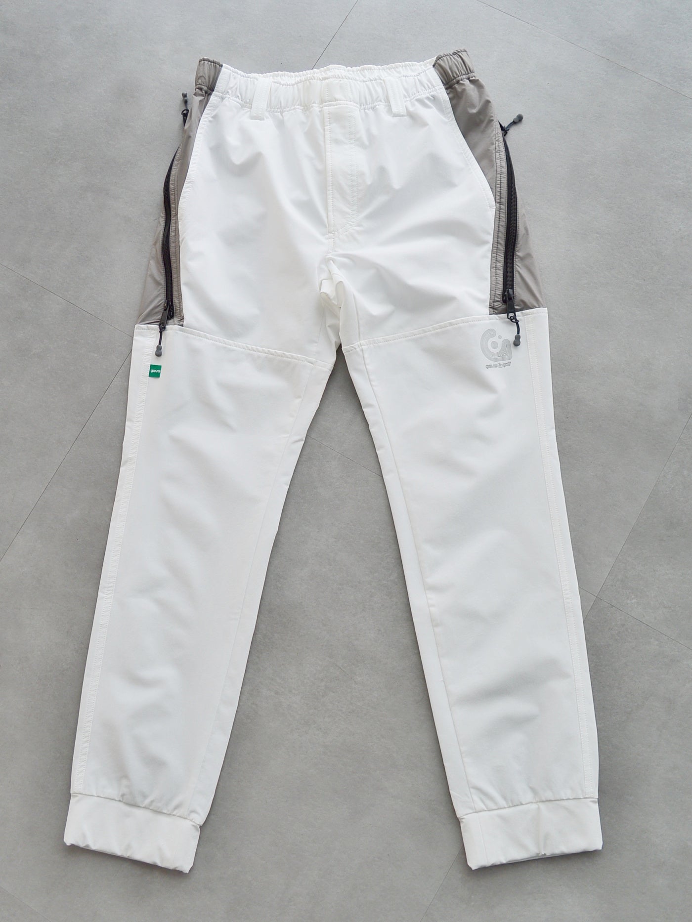 Side Zip Jogger Pants| MEN / WHITE