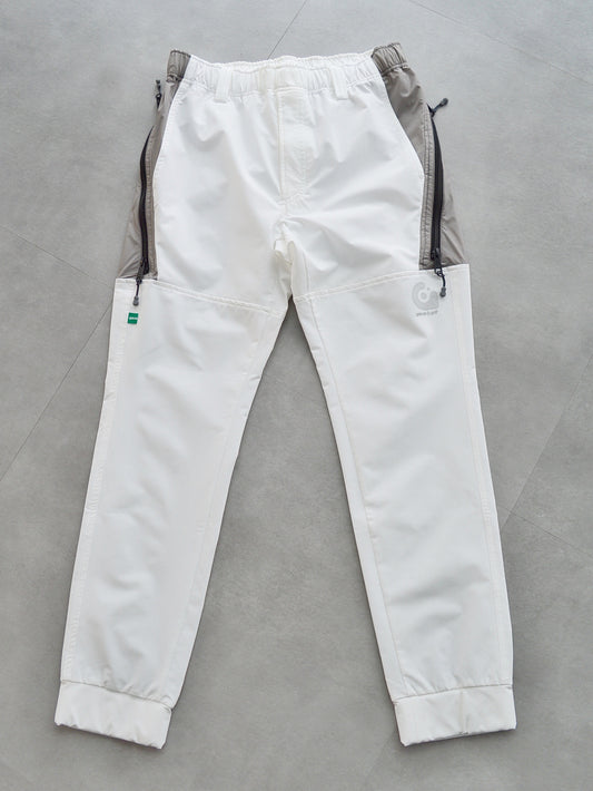 Side Zip Jogger Pants| MEN / WHITE