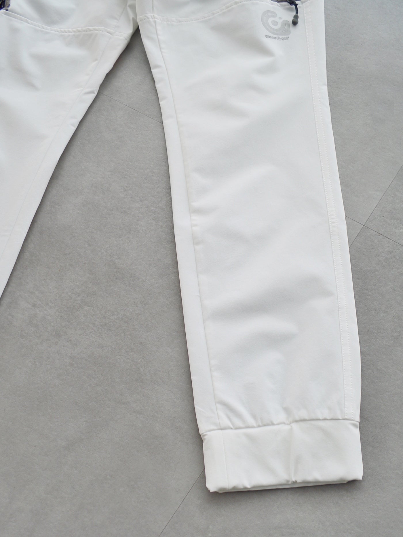 Side Zip Jogger Pants| MEN / WHITE