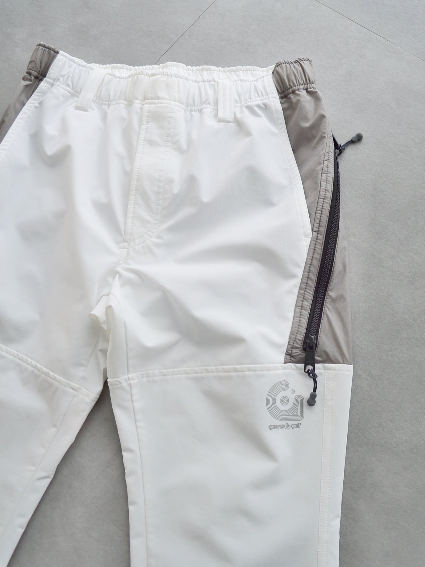 Side Zip Jogger Pants| MEN / WHITE