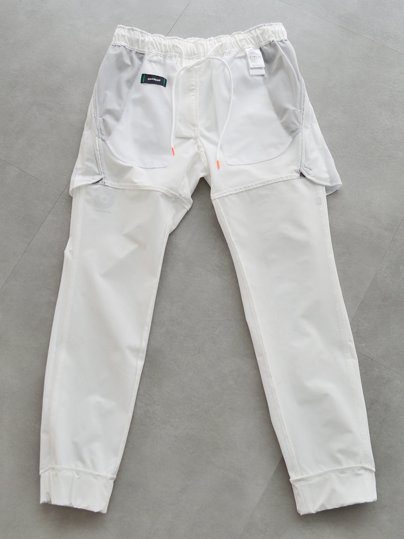 Side Zip Jogger Pants| MEN / WHITE