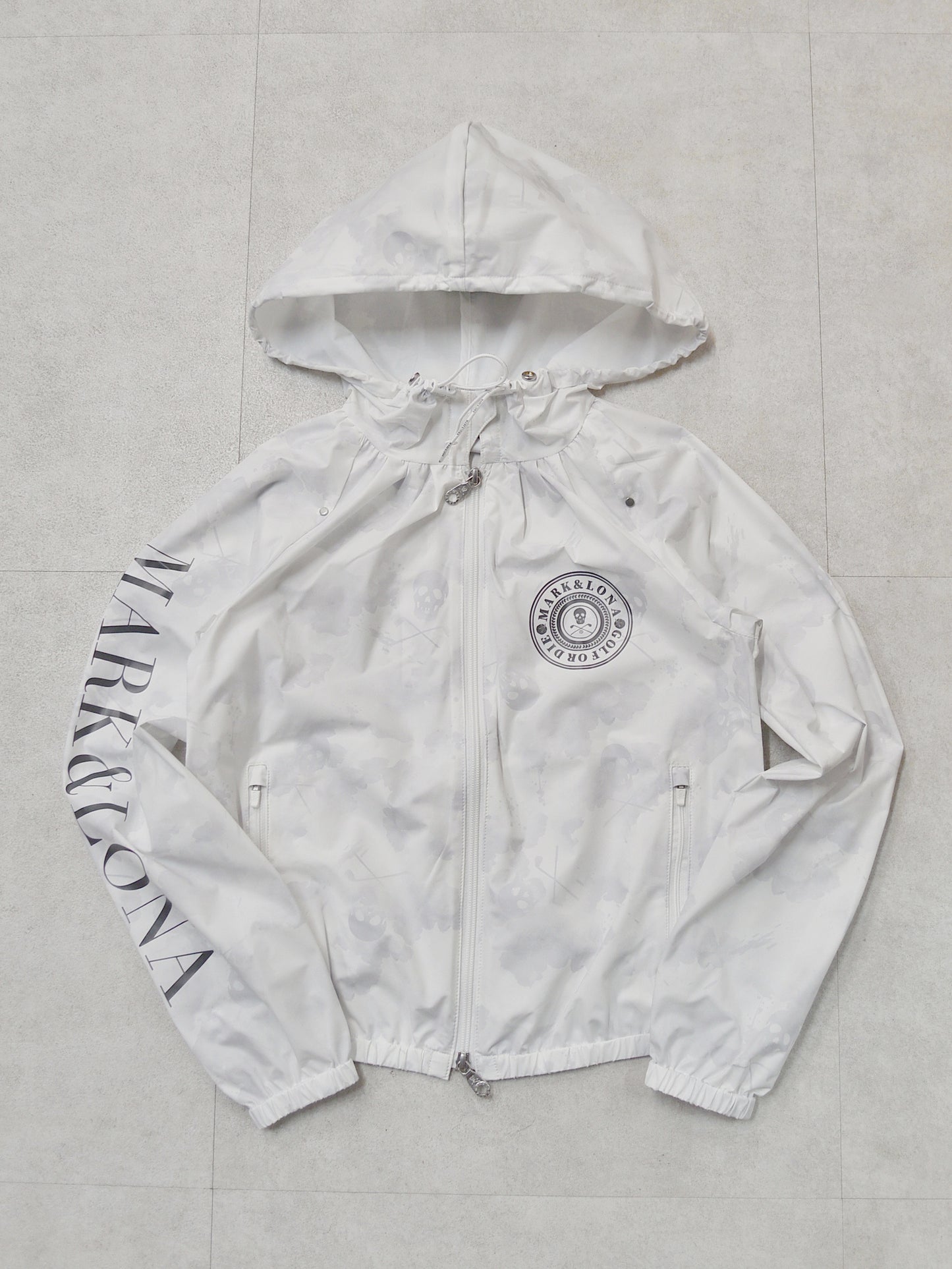 Pulse Gathered Hood Jacket | WOMEN / WHITE