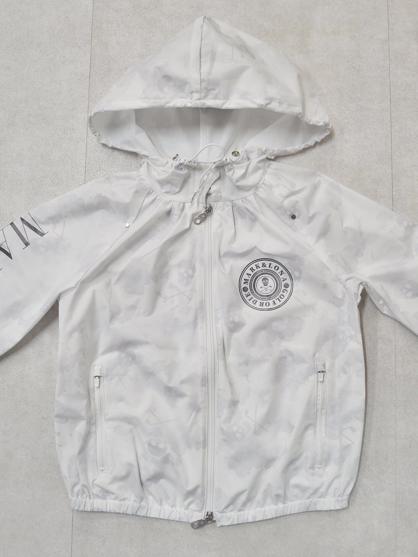 Pulse Gathered Hood Jacket | WOMEN / WHITE