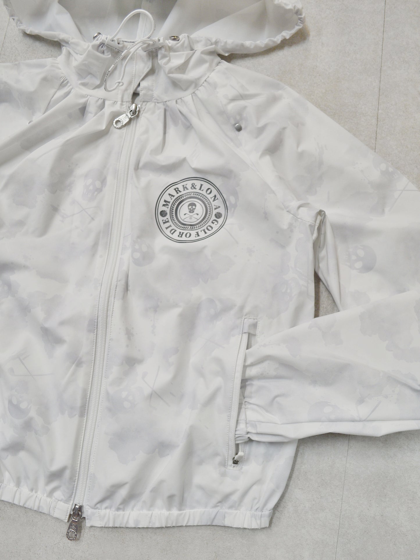 Pulse Gathered Hood Jacket | WOMEN / WHITE