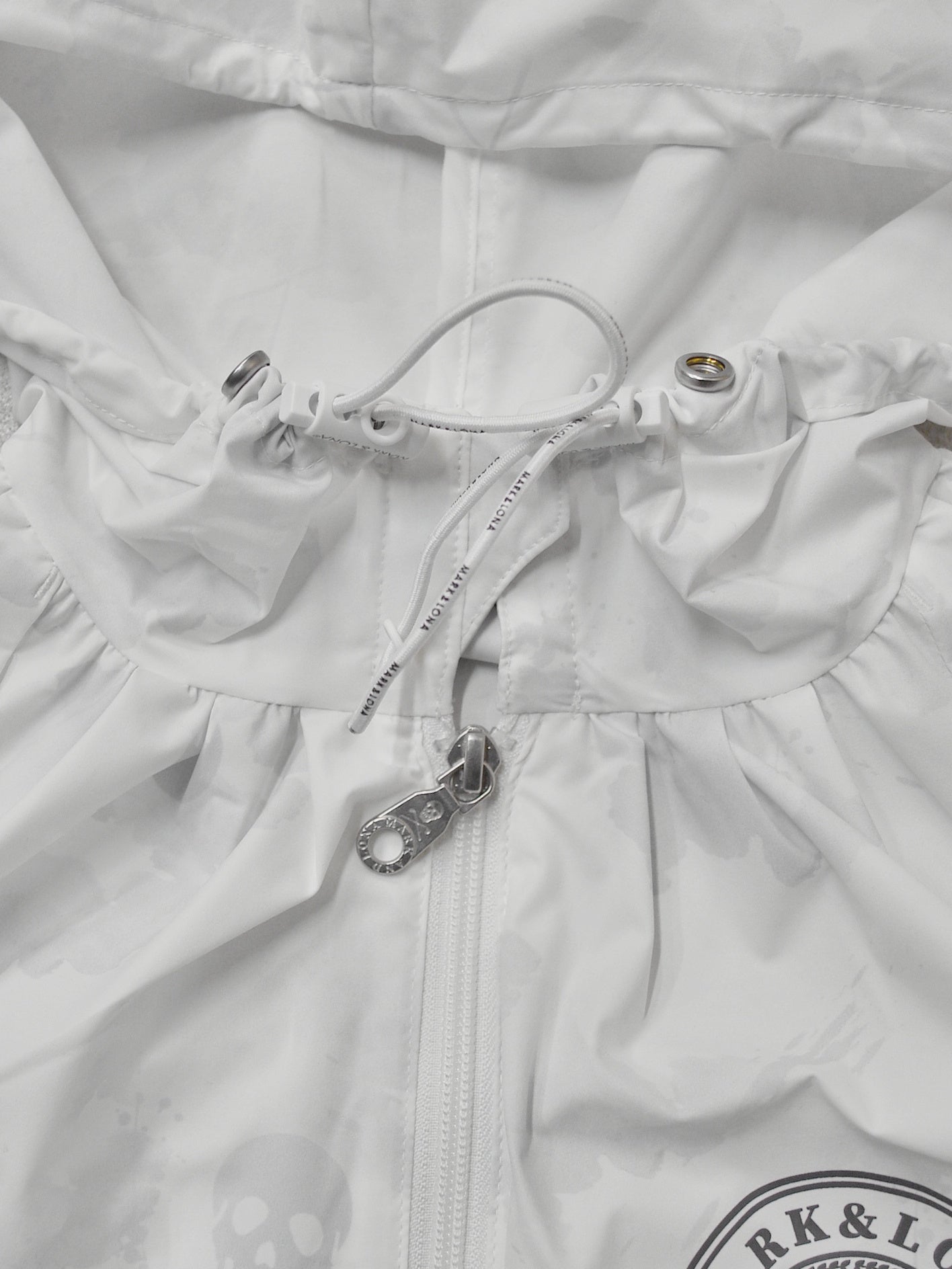 Pulse Gathered Hood Jacket | WOMEN / WHITE