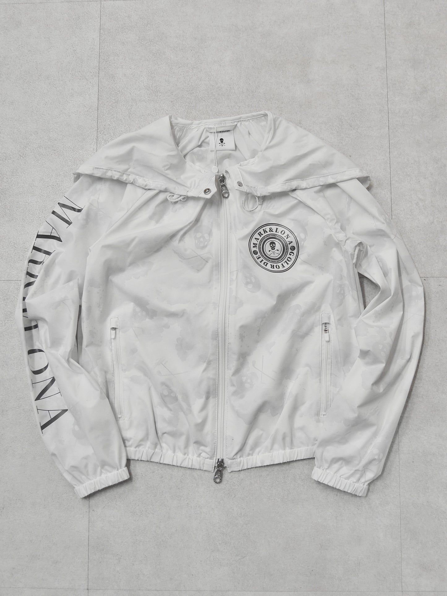 Pulse Gathered Hood Jacket | WOMEN / WHITE