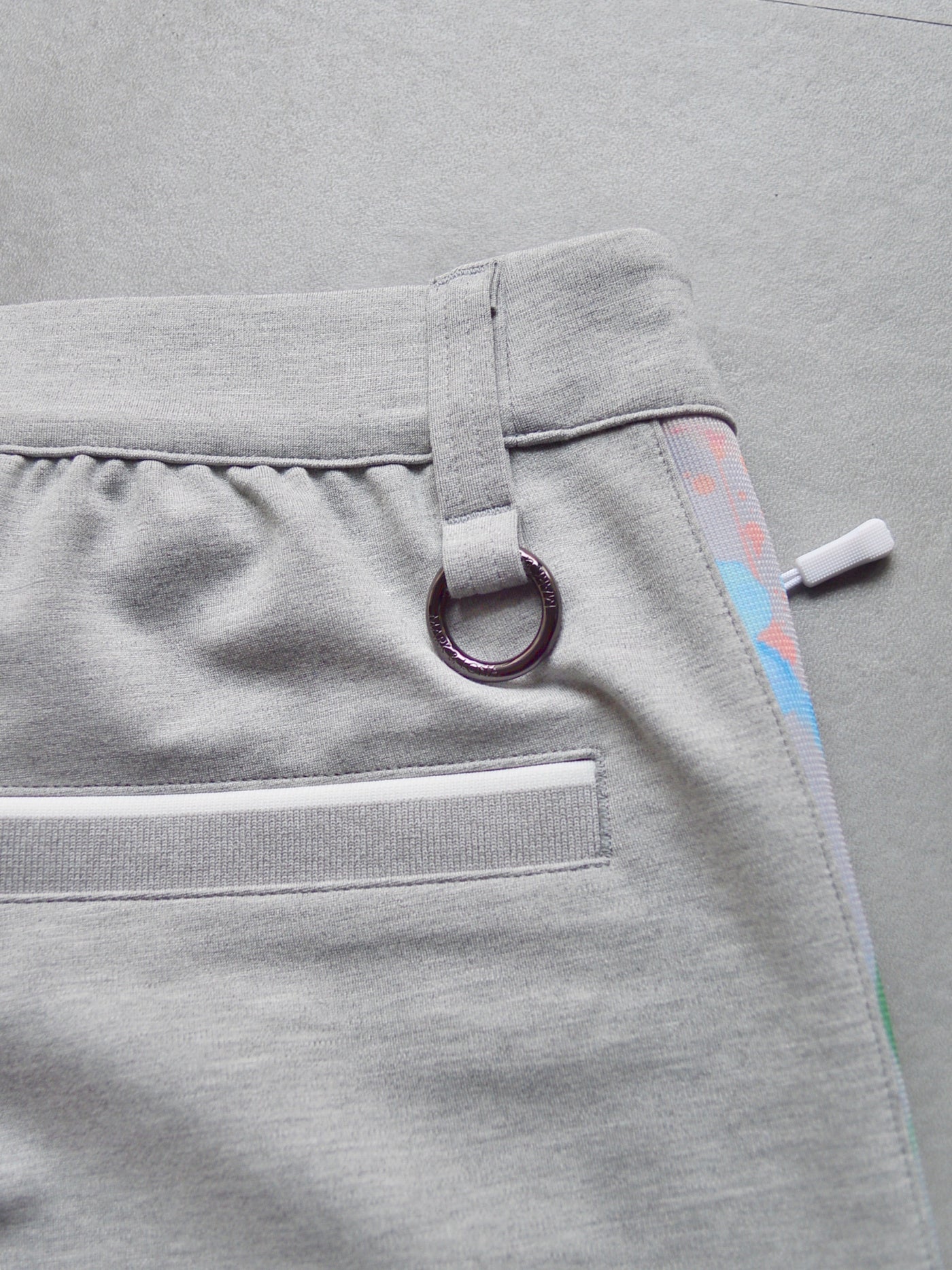 Pulse Camo Structured knit Shorts| MEN / GREY