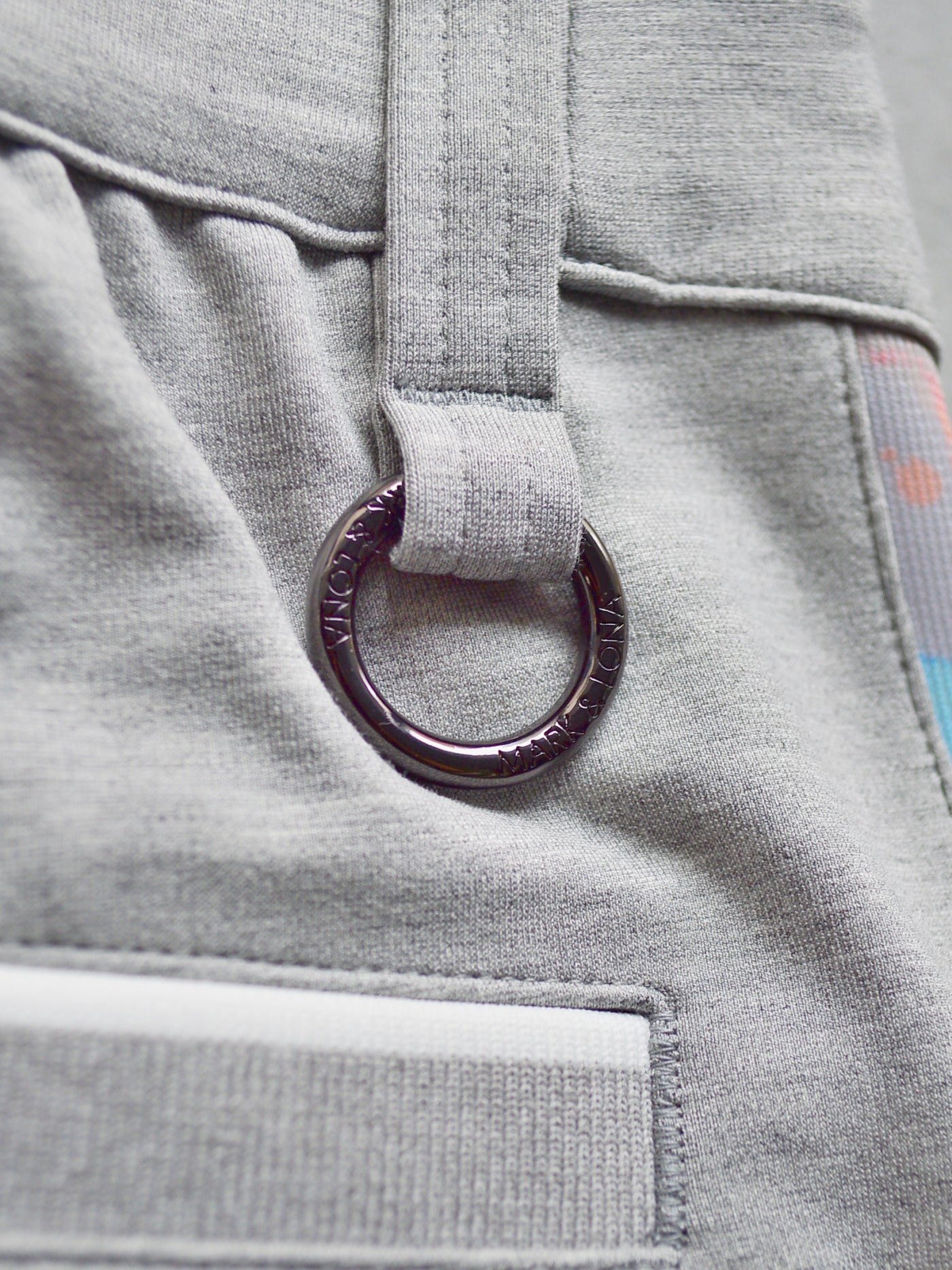 Pulse Camo Structured knit Shorts| MEN / GREY