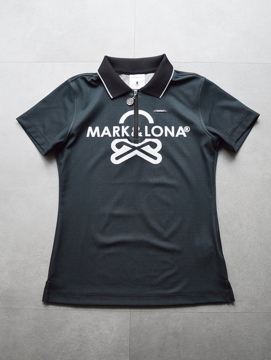 Ever Precision 1/2 Zip Polo | WOMEN / BLACK