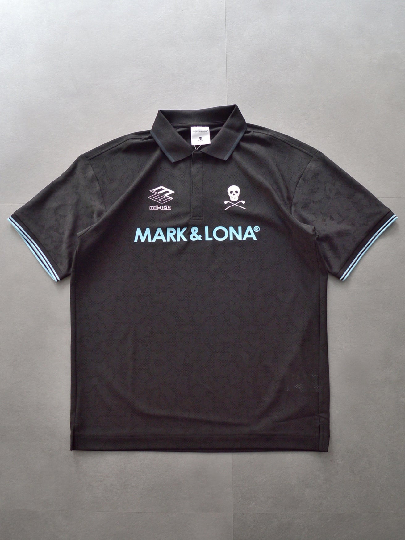 ML-Tech Leopard Polo | MEN / BLACK