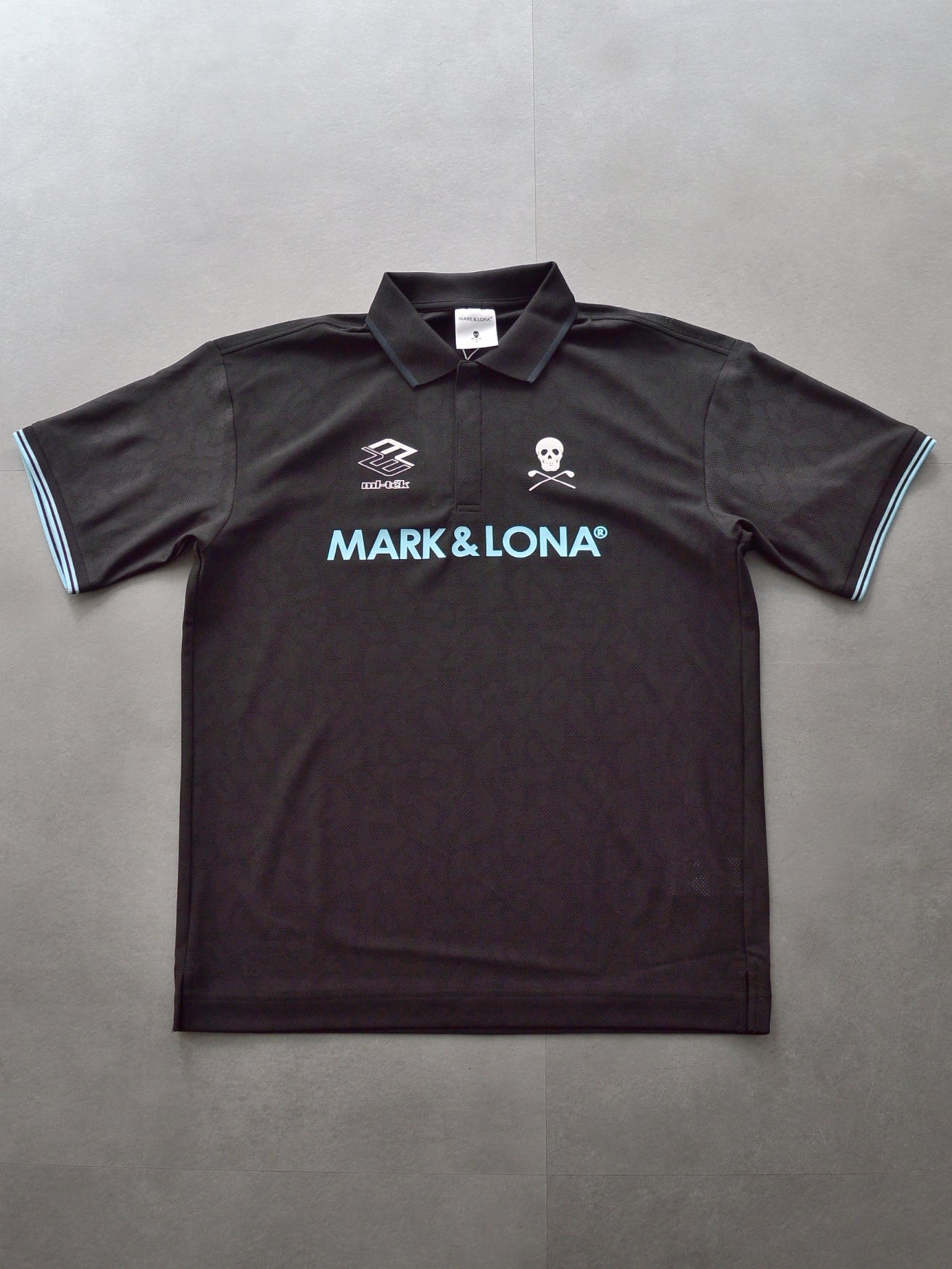 ML-Tech Leopard Polo | MEN / BLACK