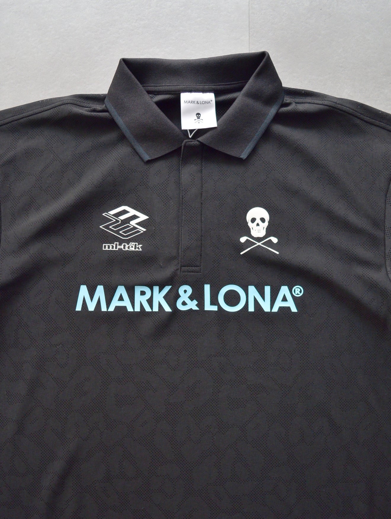 ML-Tech Leopard Polo | MEN / BLACK