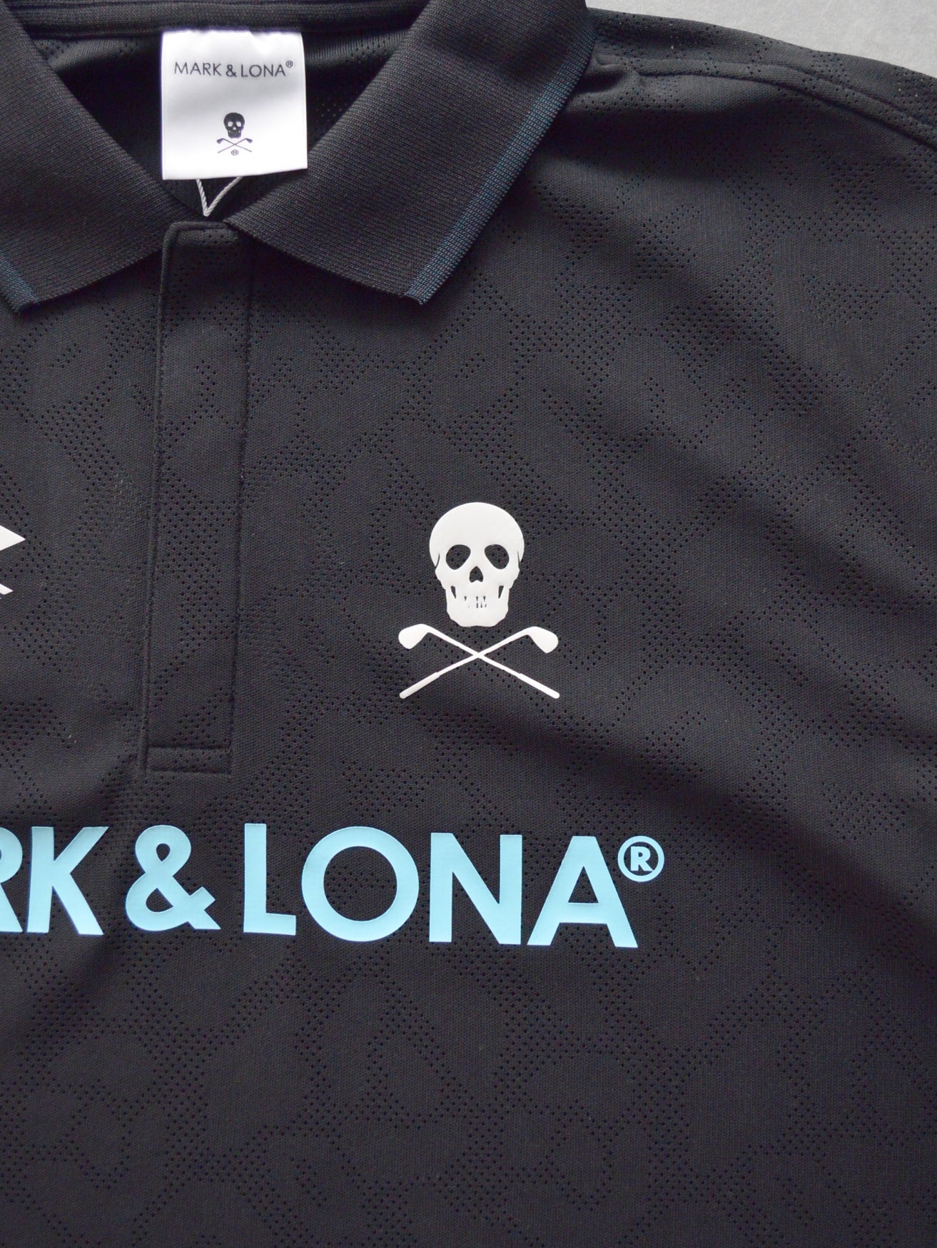 ML-Tech Leopard Polo | MEN / BLACK