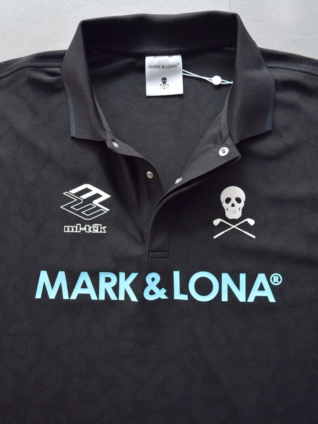 ML-Tech Leopard Polo | MEN / BLACK