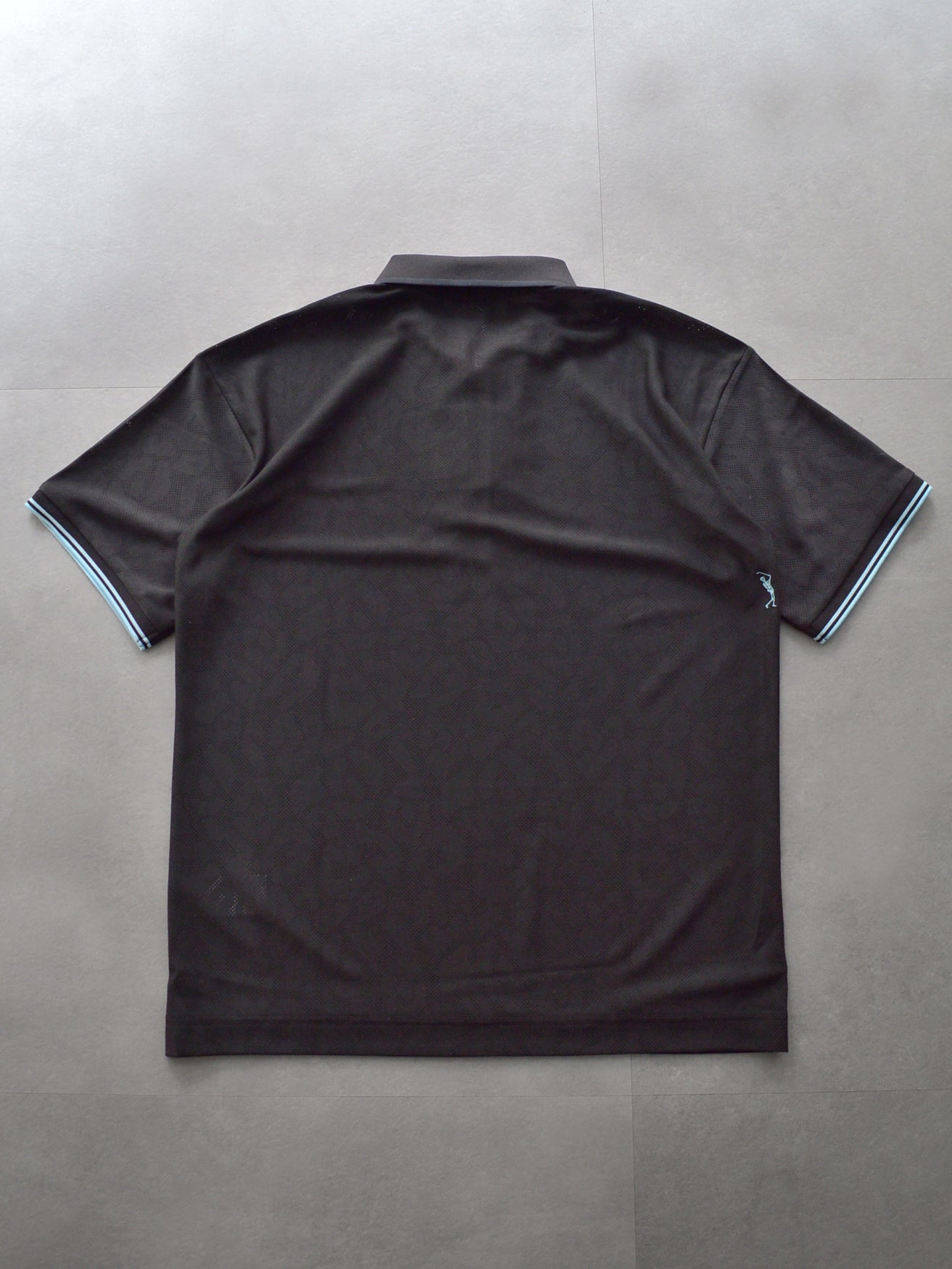ML-Tech Leopard Polo | MEN / BLACK