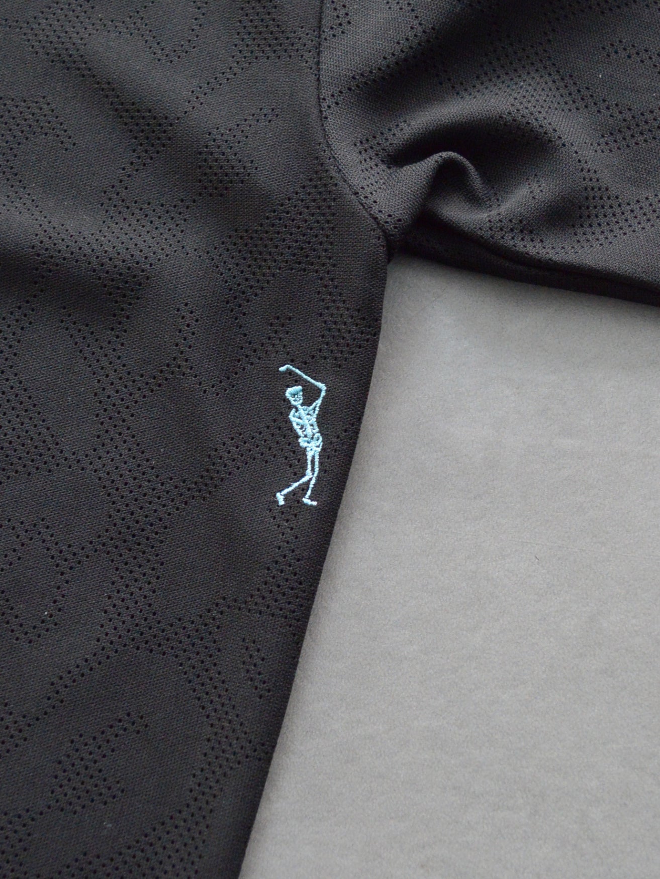 ML-Tech Leopard Polo | MEN / BLACK