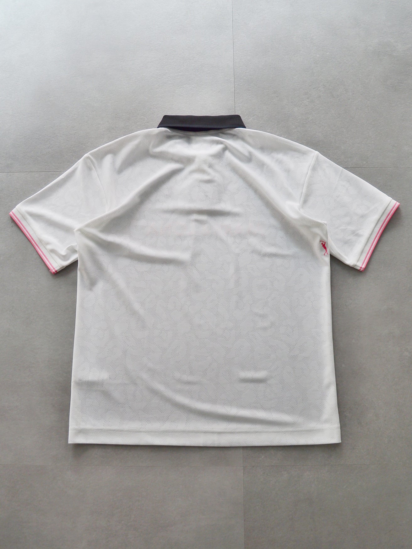 ML-Tech Leopard Polo | MEN / WHITE