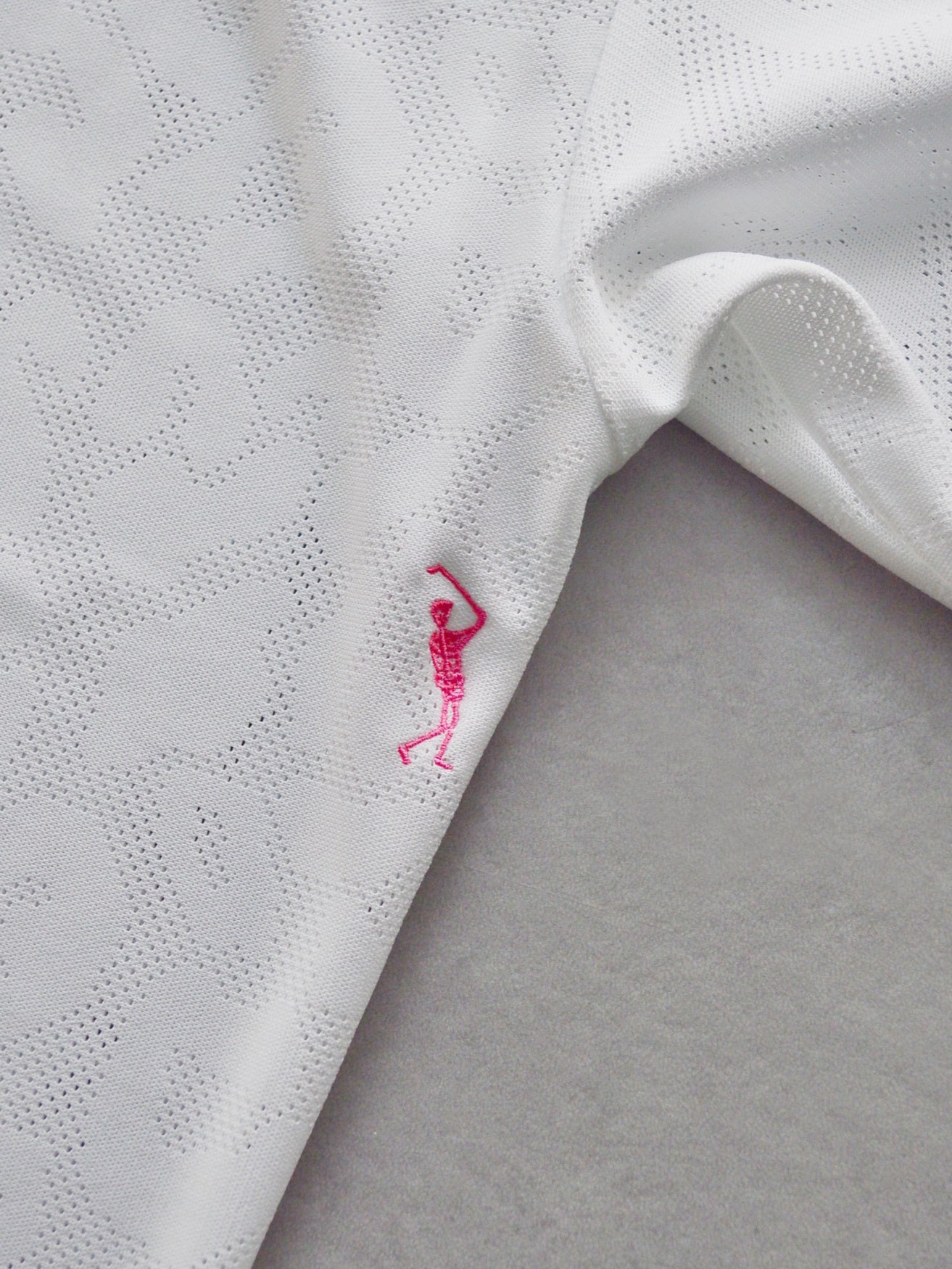 ML-Tech Leopard Polo | MEN / WHITE