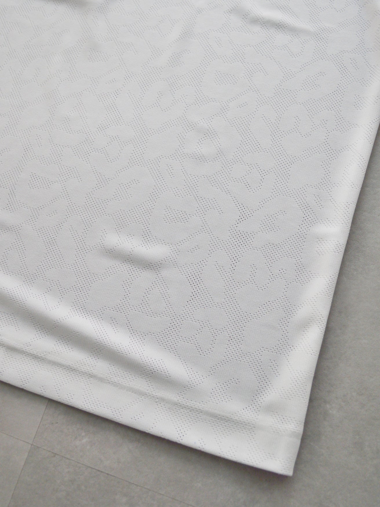 ML-Tech Leopard Polo | MEN / WHITE