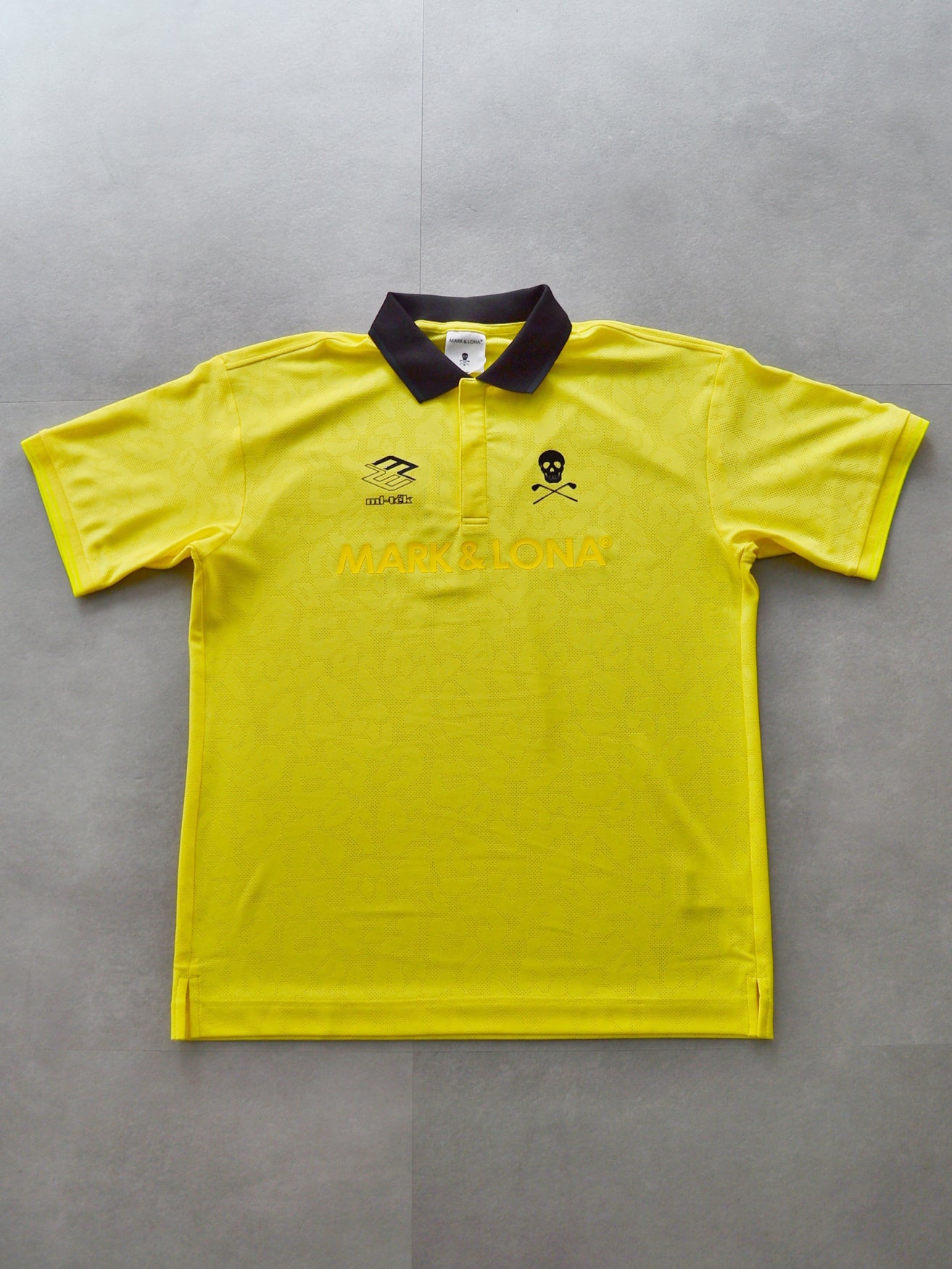 ML-Tech Leopard Polo | MEN / YELLOW