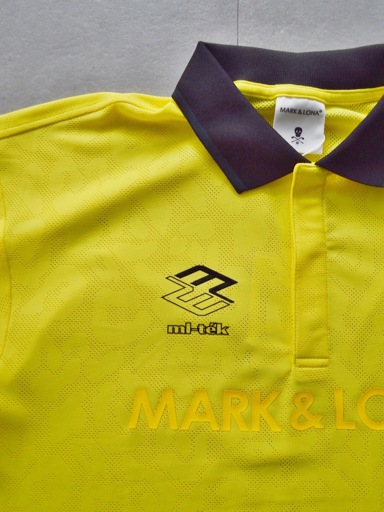 ML-Tech Leopard Polo | MEN / YELLOW