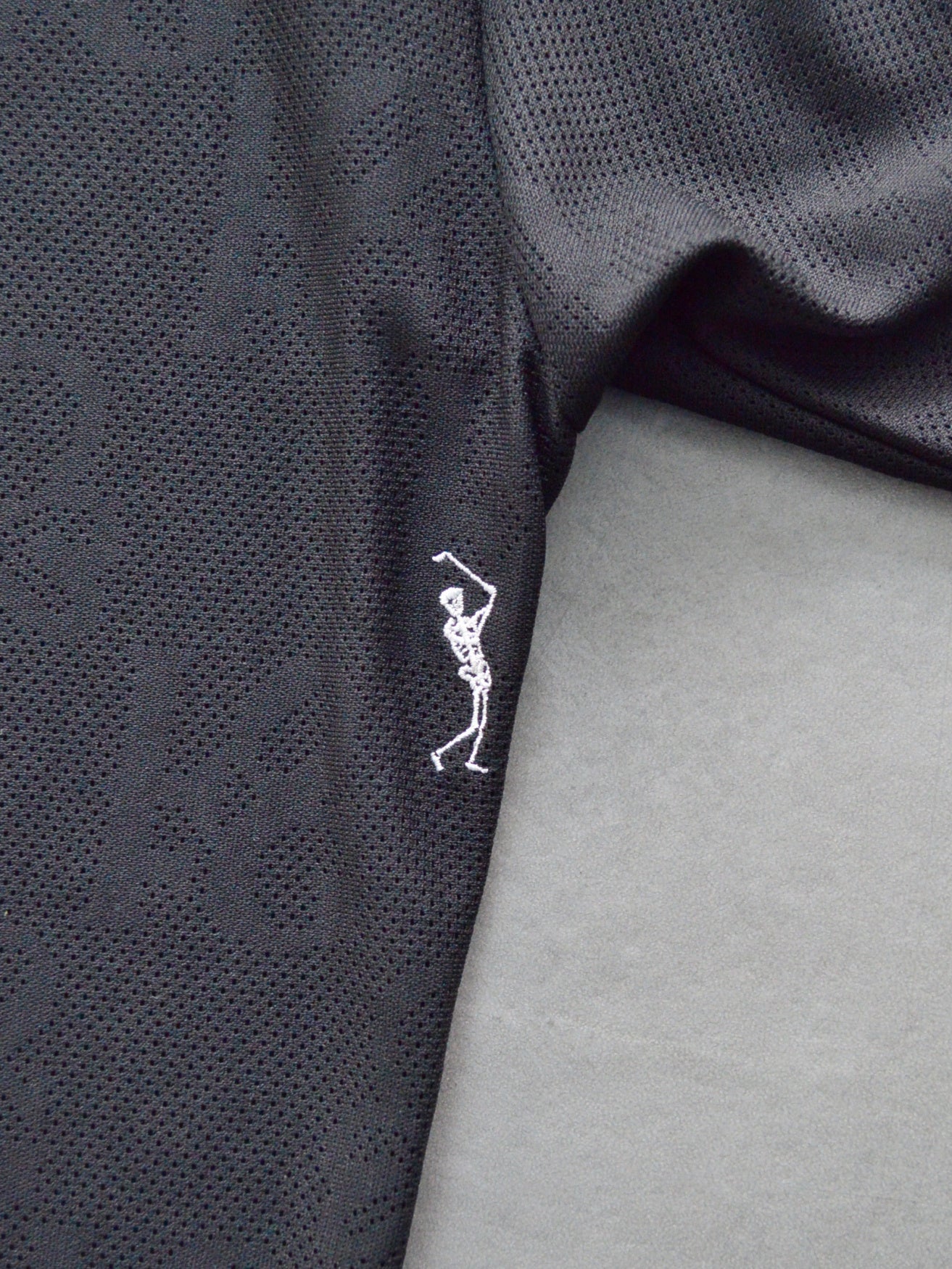 Motion Skull Mock Neck | MEN / BLACK