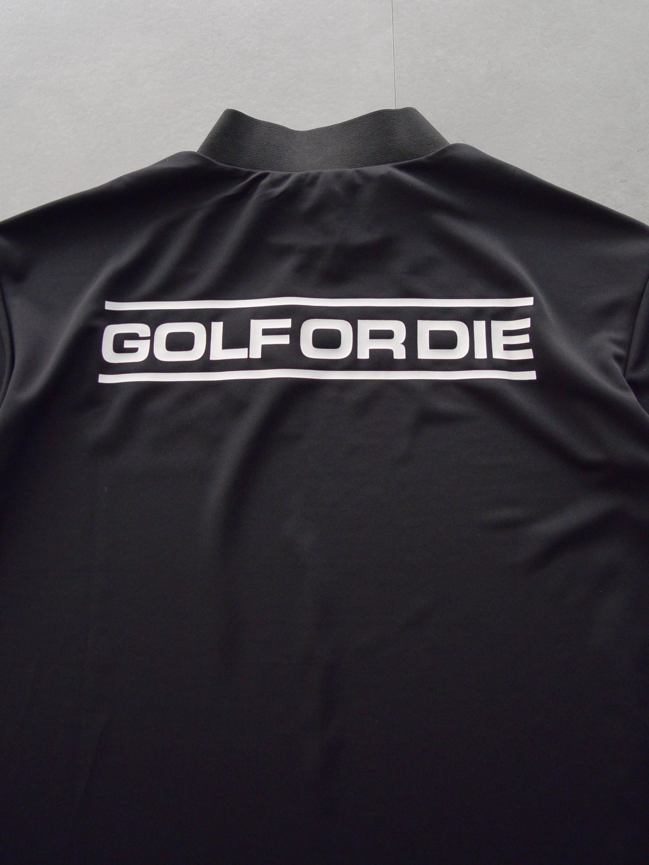 Assign Structured Mock Neck | MEN / BLACK