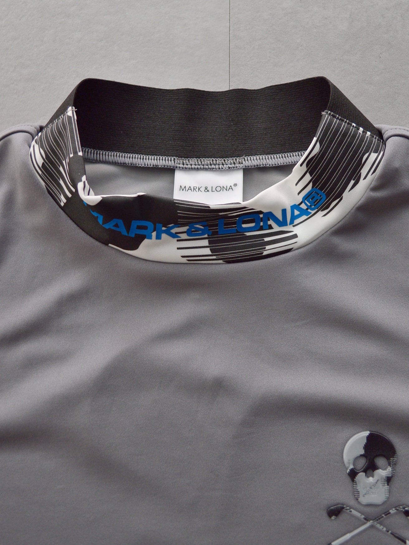 Assign Structured Mock Neck | MEN / GREY