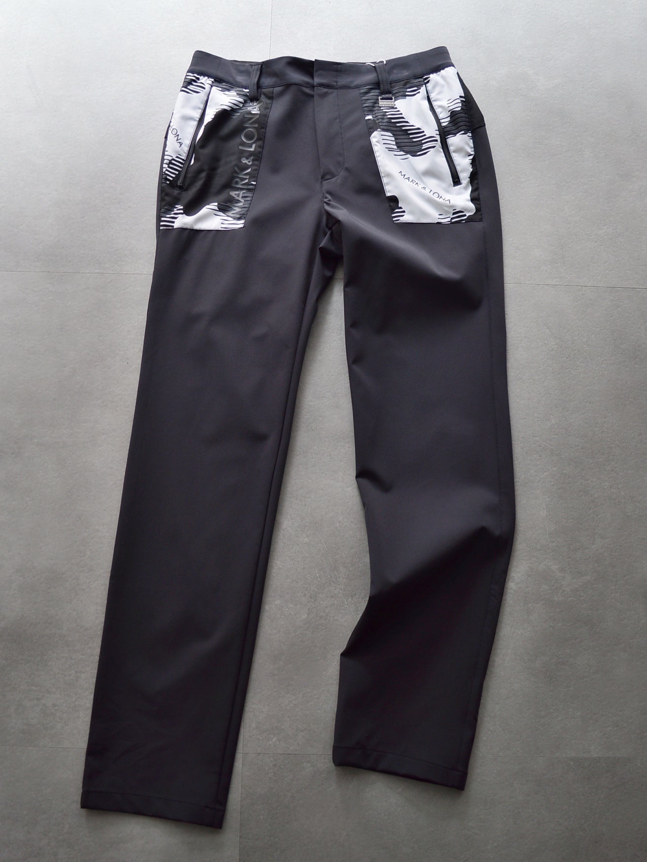 Flow Camouflage Panel Pants | MEN / BLACK