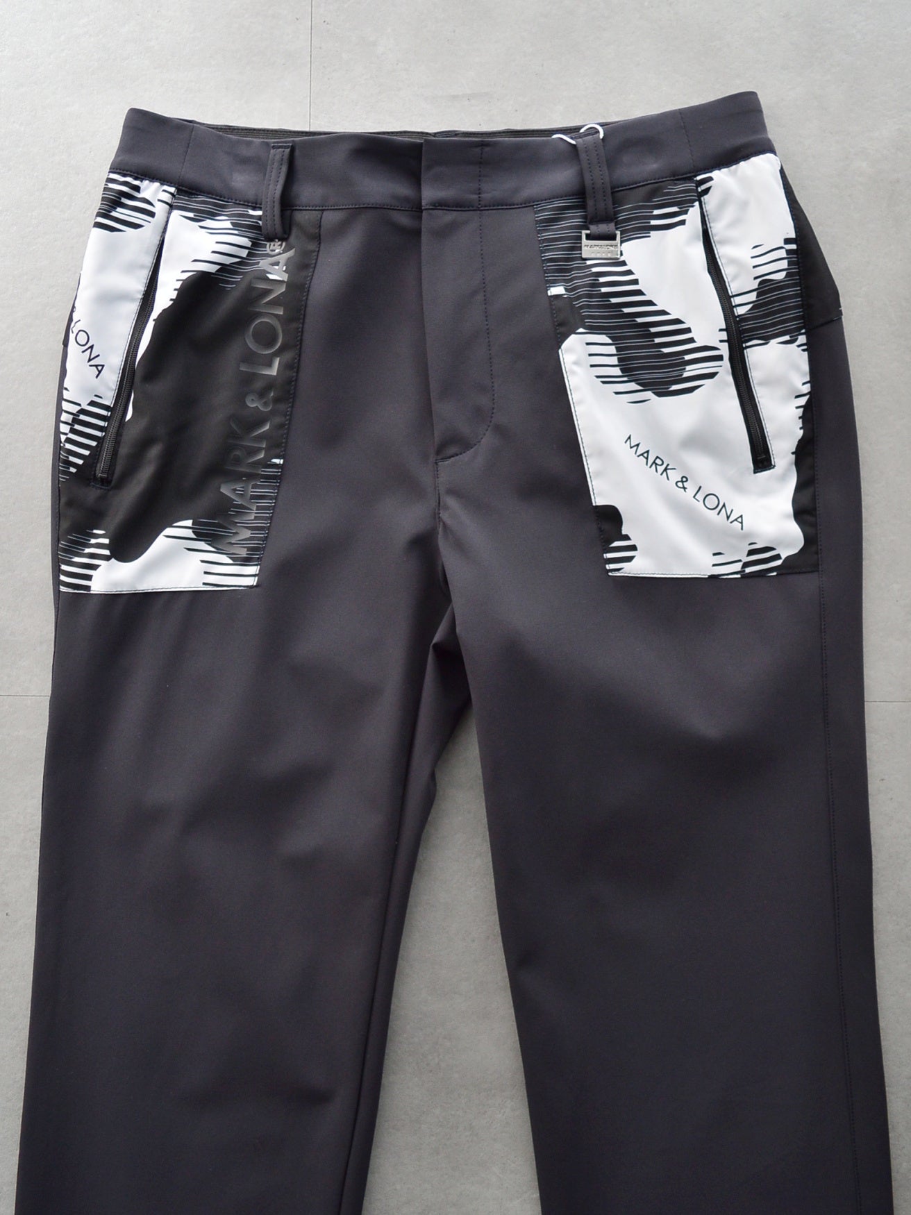 Flow Camouflage Panel Pants | MEN / BLACK