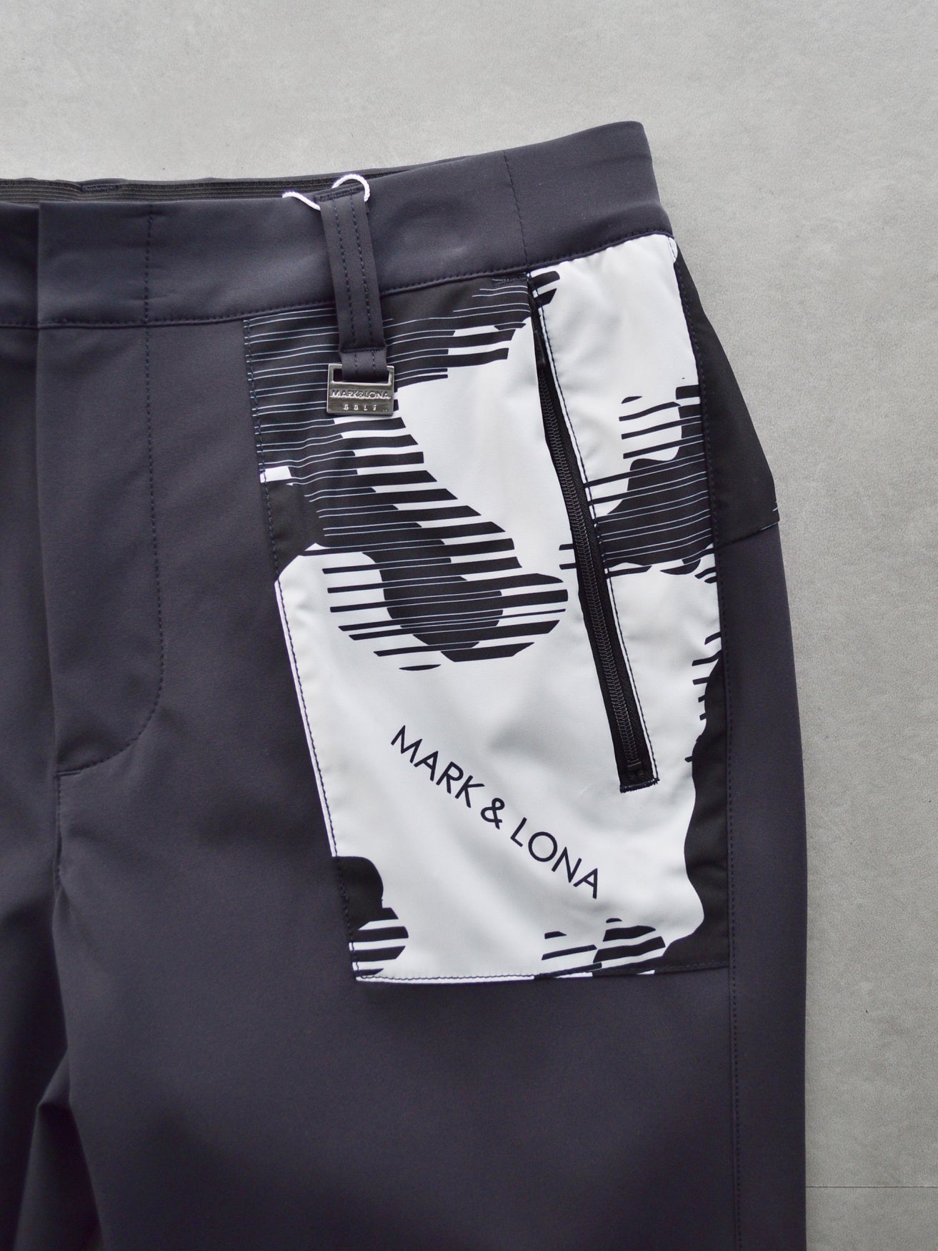 Flow Camouflage Panel Pants | MEN / BLACK