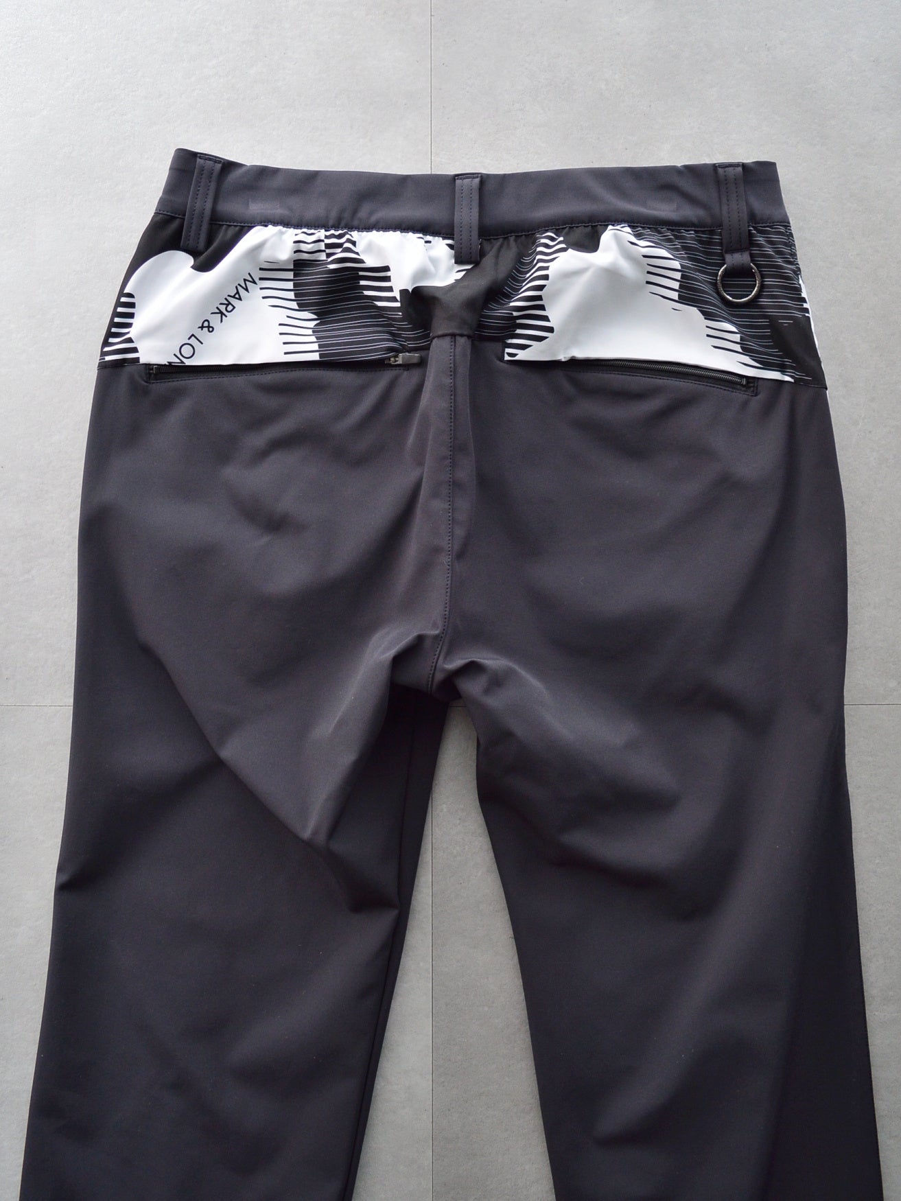 Flow Camouflage Panel Pants | MEN / BLACK