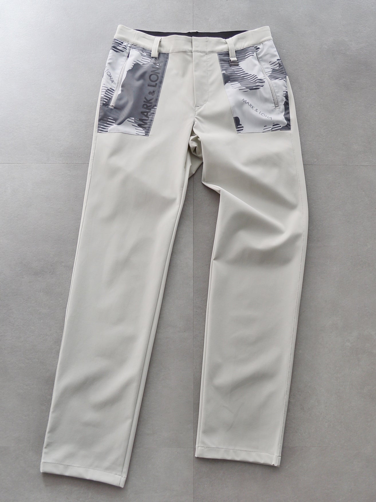 Flow Camouflage Panel Pants | MEN / GREY