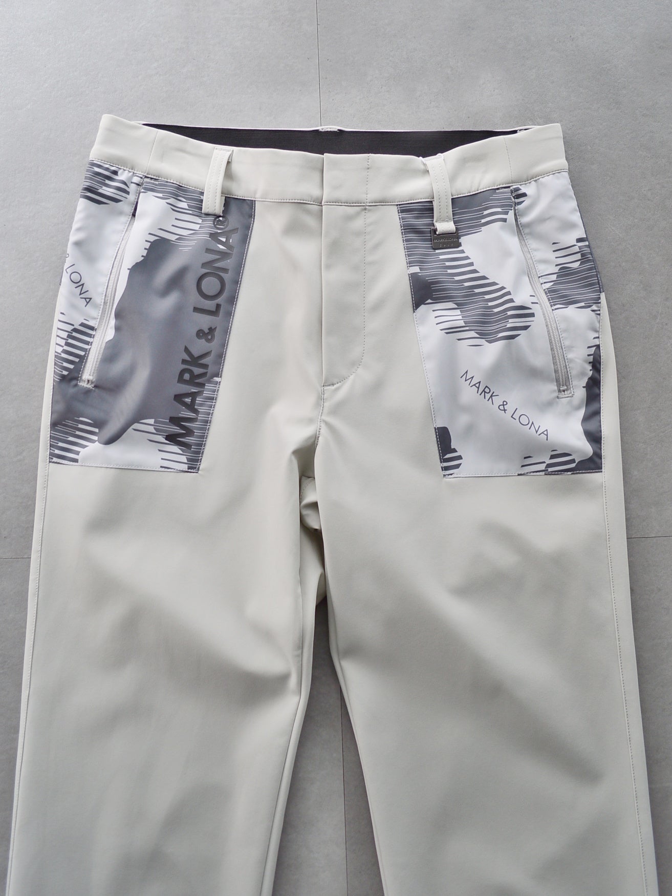 Flow Camouflage Panel Pants | MEN / GREY