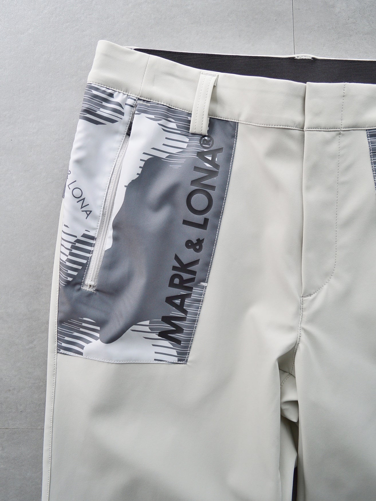 Flow Camouflage Panel Pants | MEN / GREY