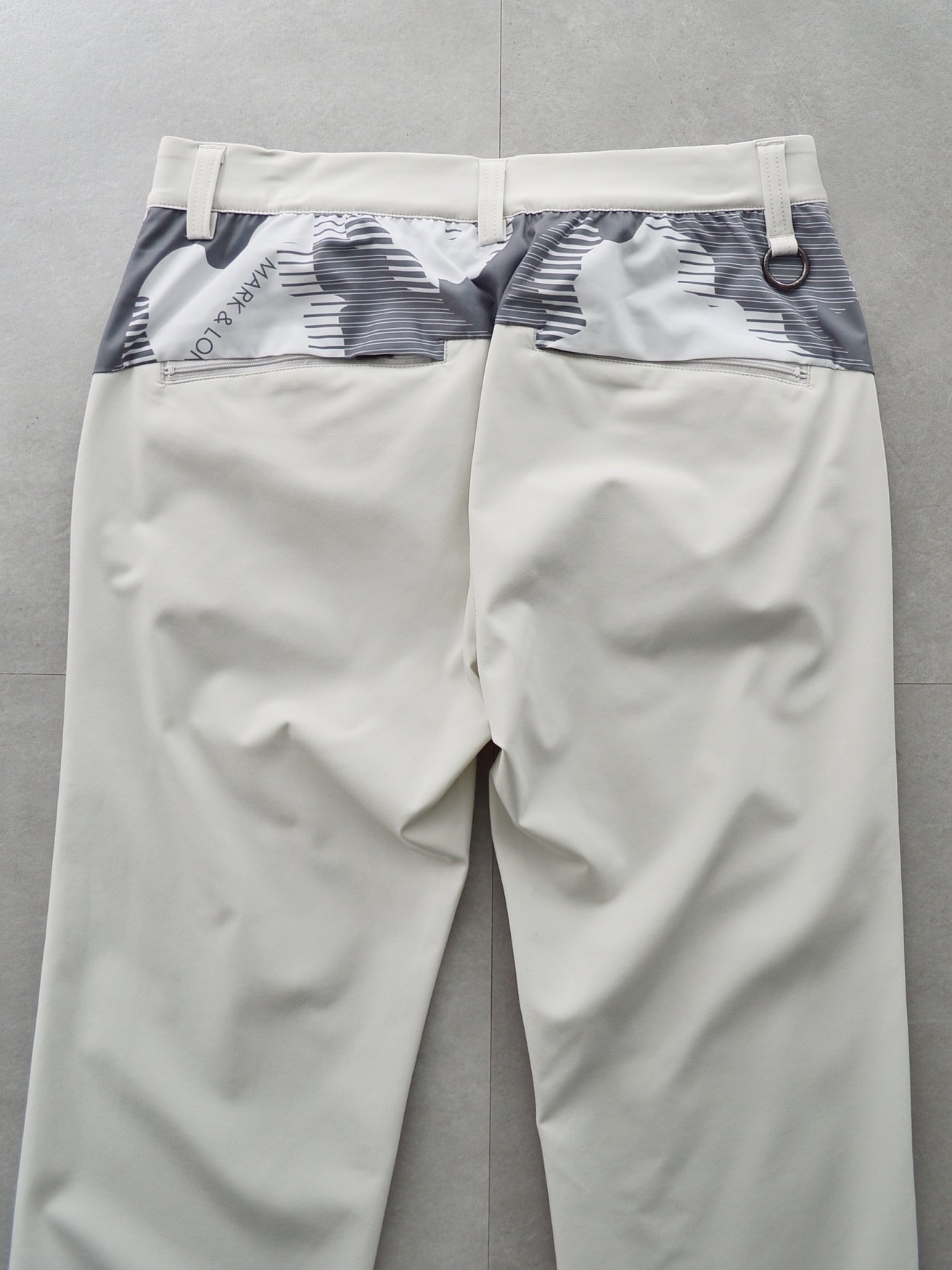 Flow Camouflage Panel Pants | MEN / GREY