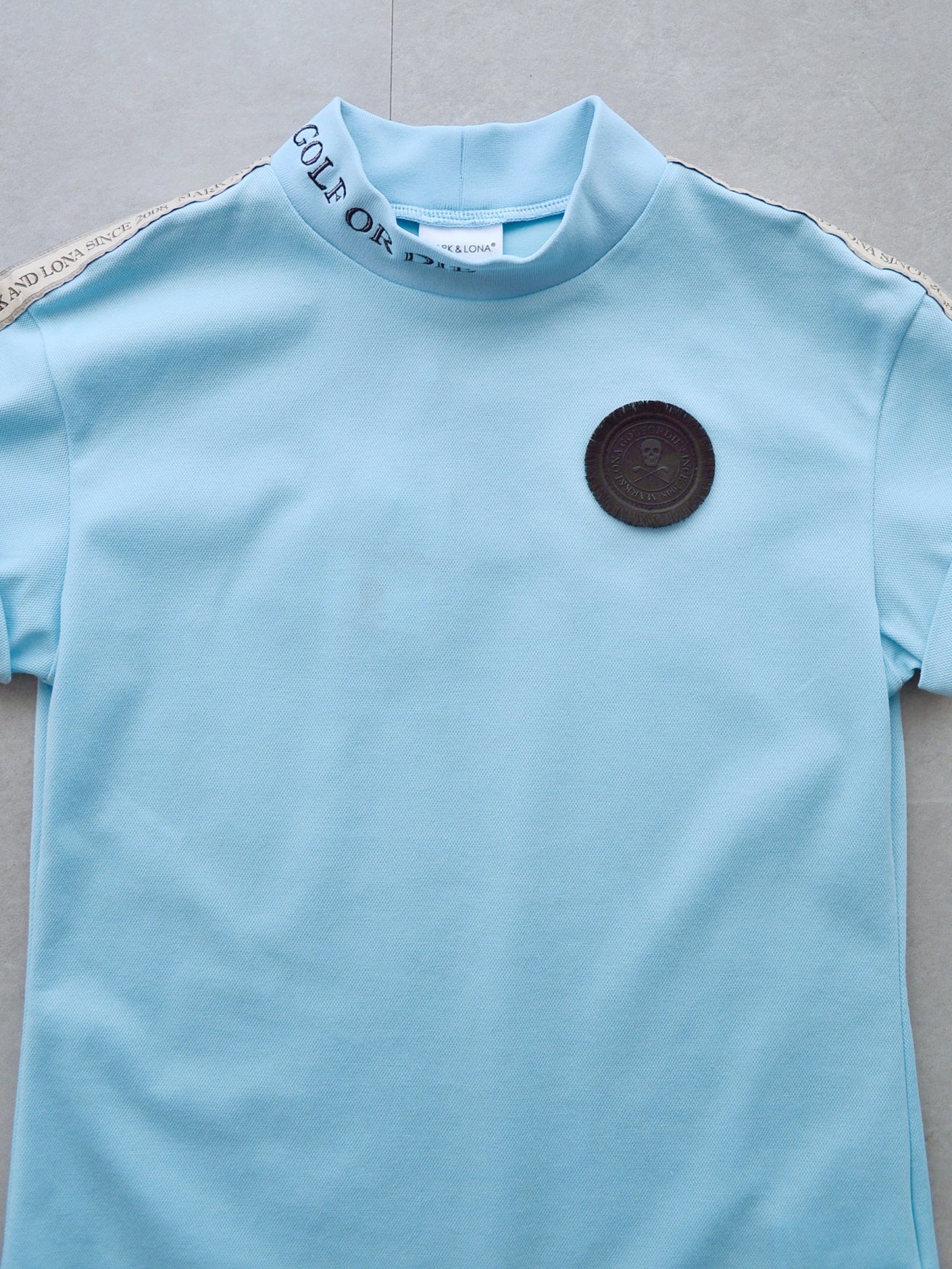 Eve Mock Tee | WOMEN / SAX