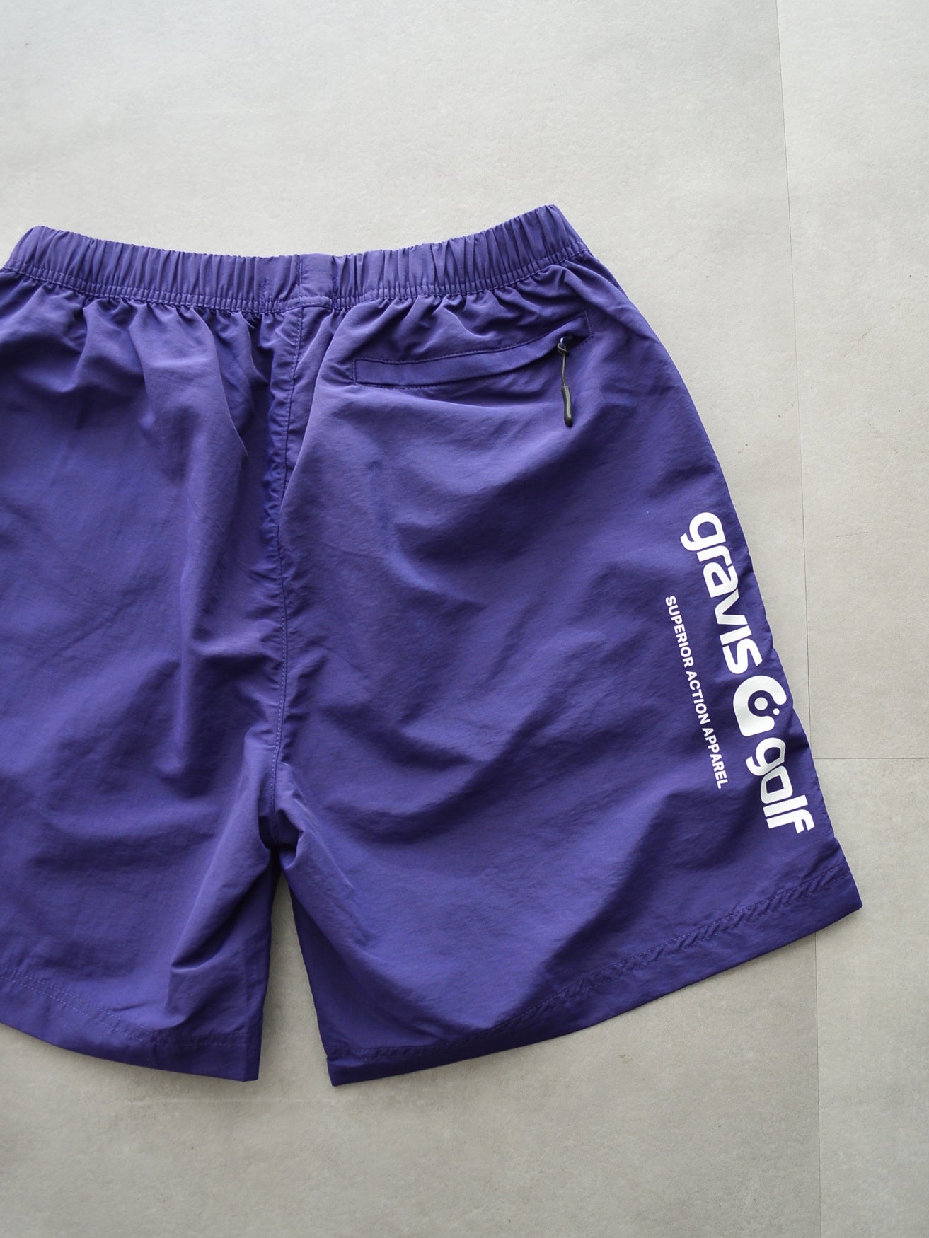 Nylon Short Pants| MEN / PURPLE