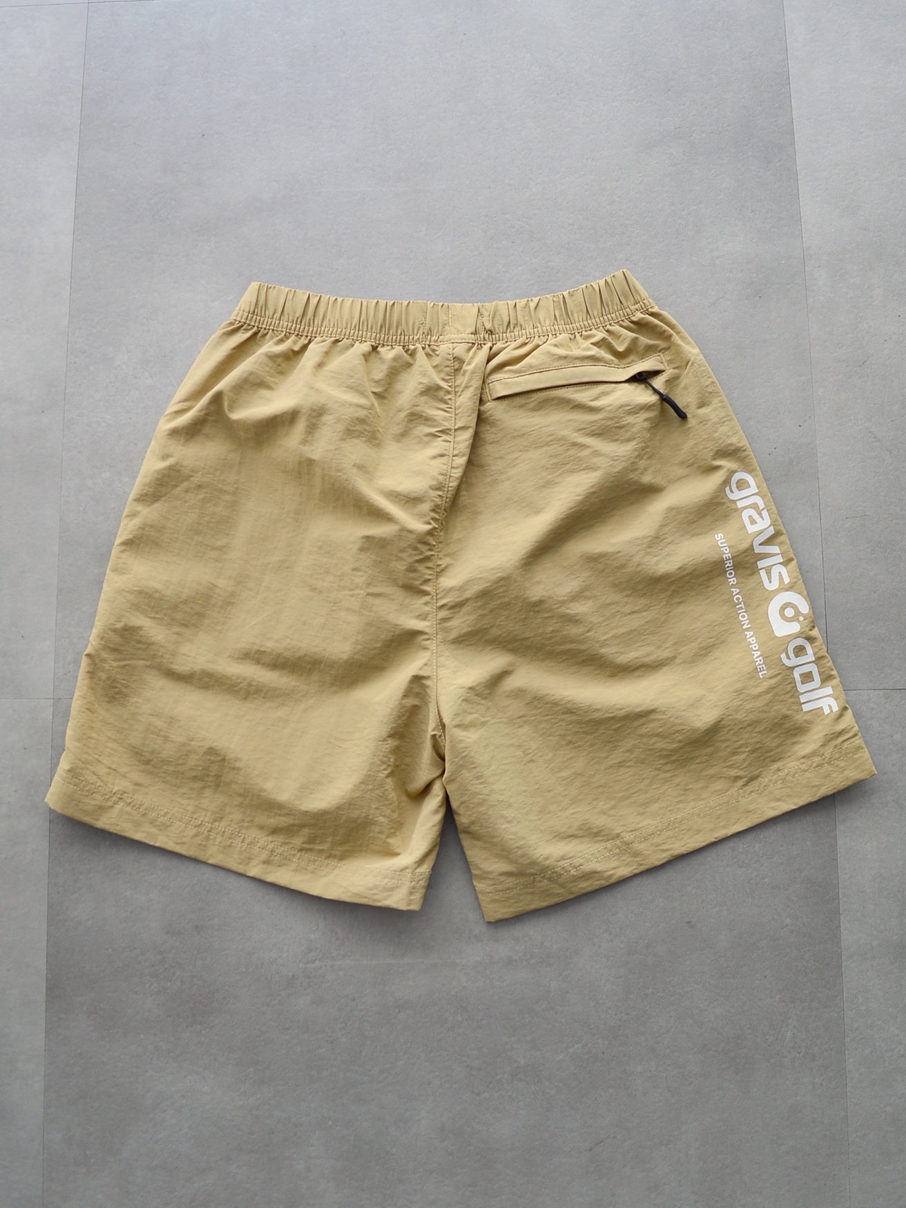 Nylon Short Pants| MEN / BEIGE