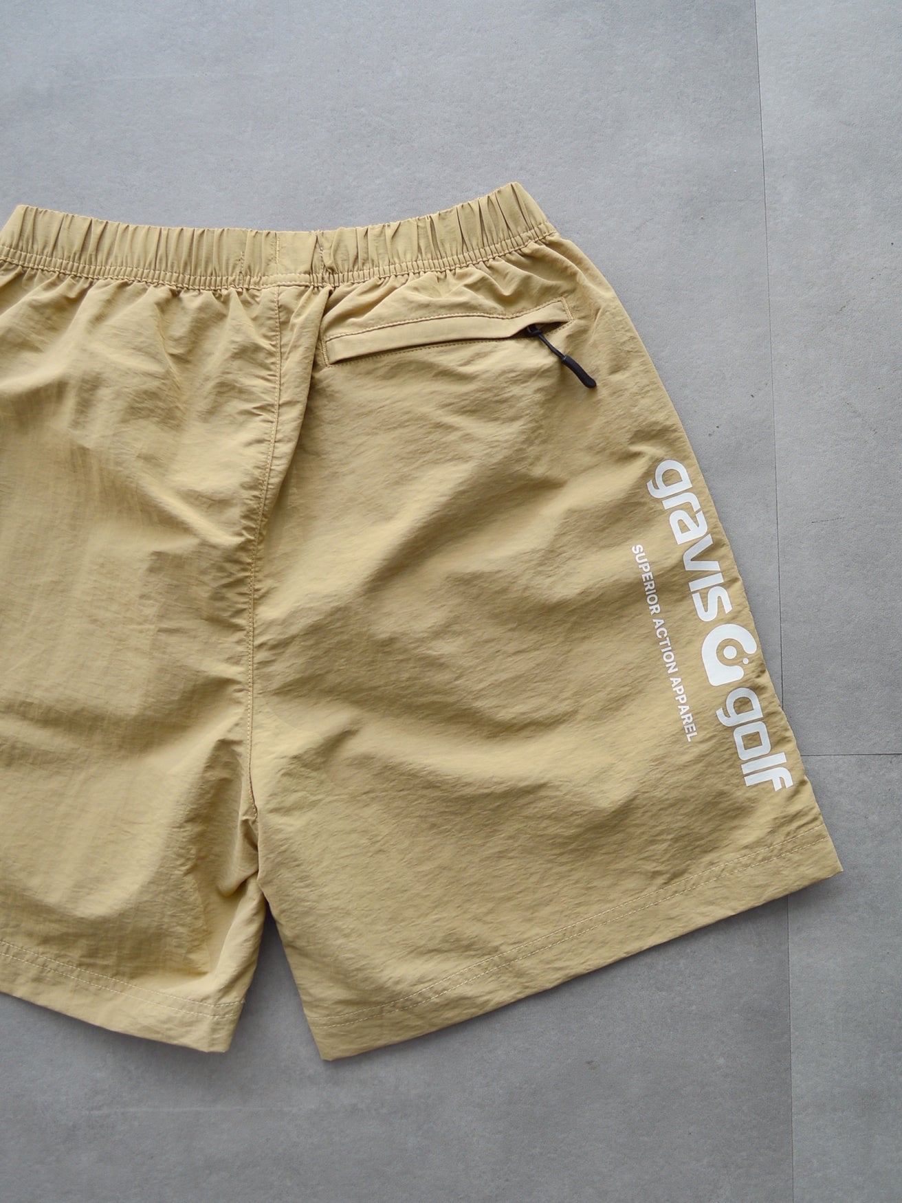 Nylon Short Pants| MEN / BEIGE