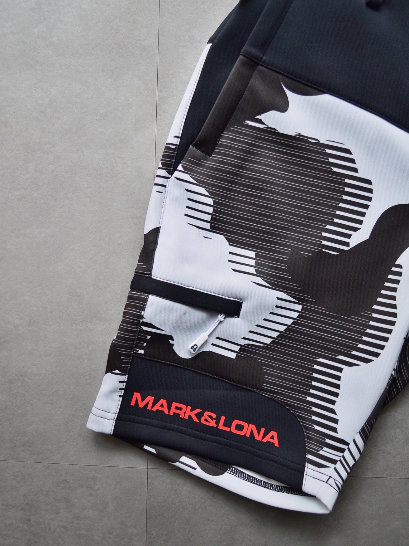 Flow Camo Shorts | MEN / BLACK