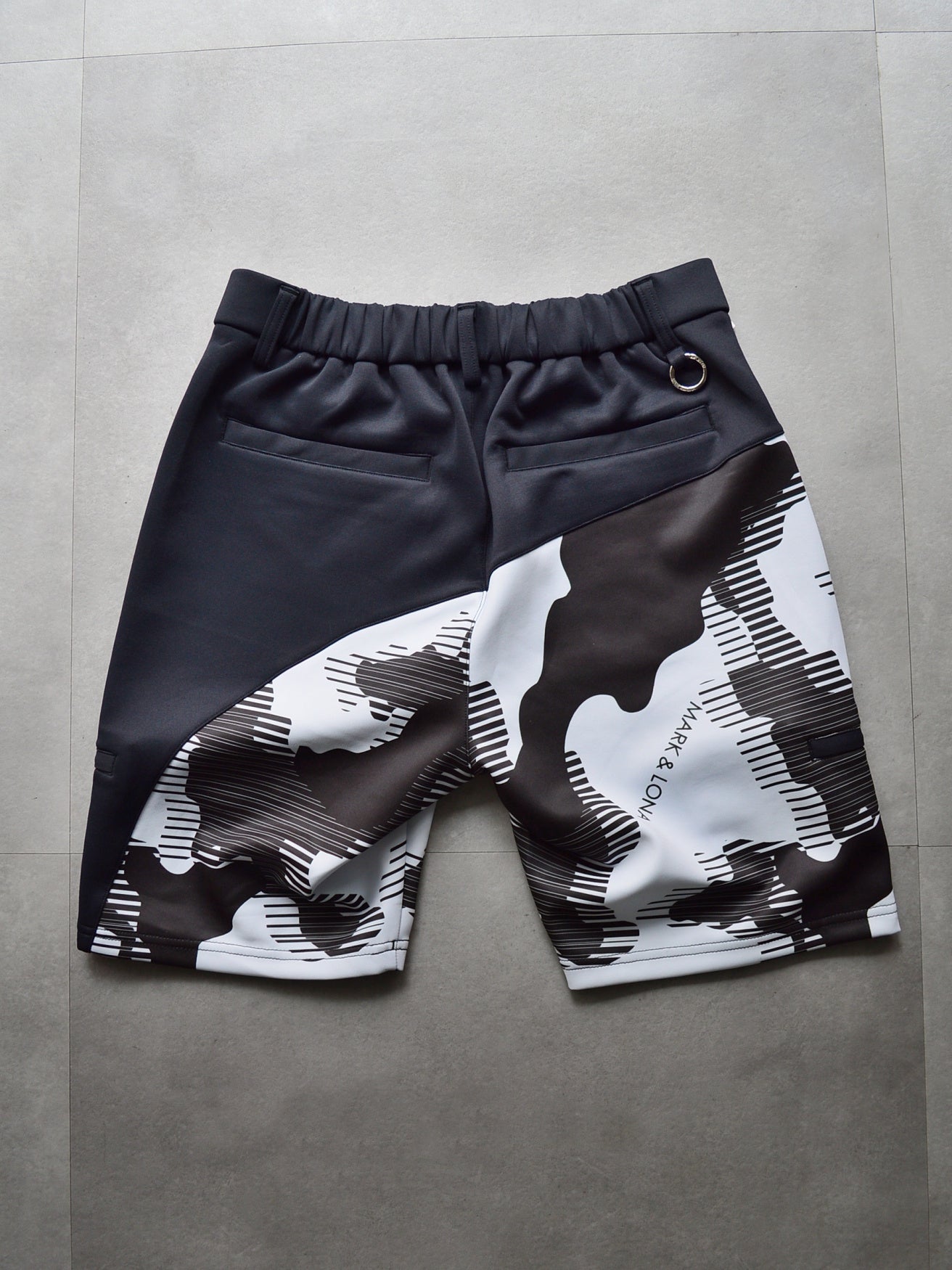 Flow Camo Shorts | MEN / BLACK