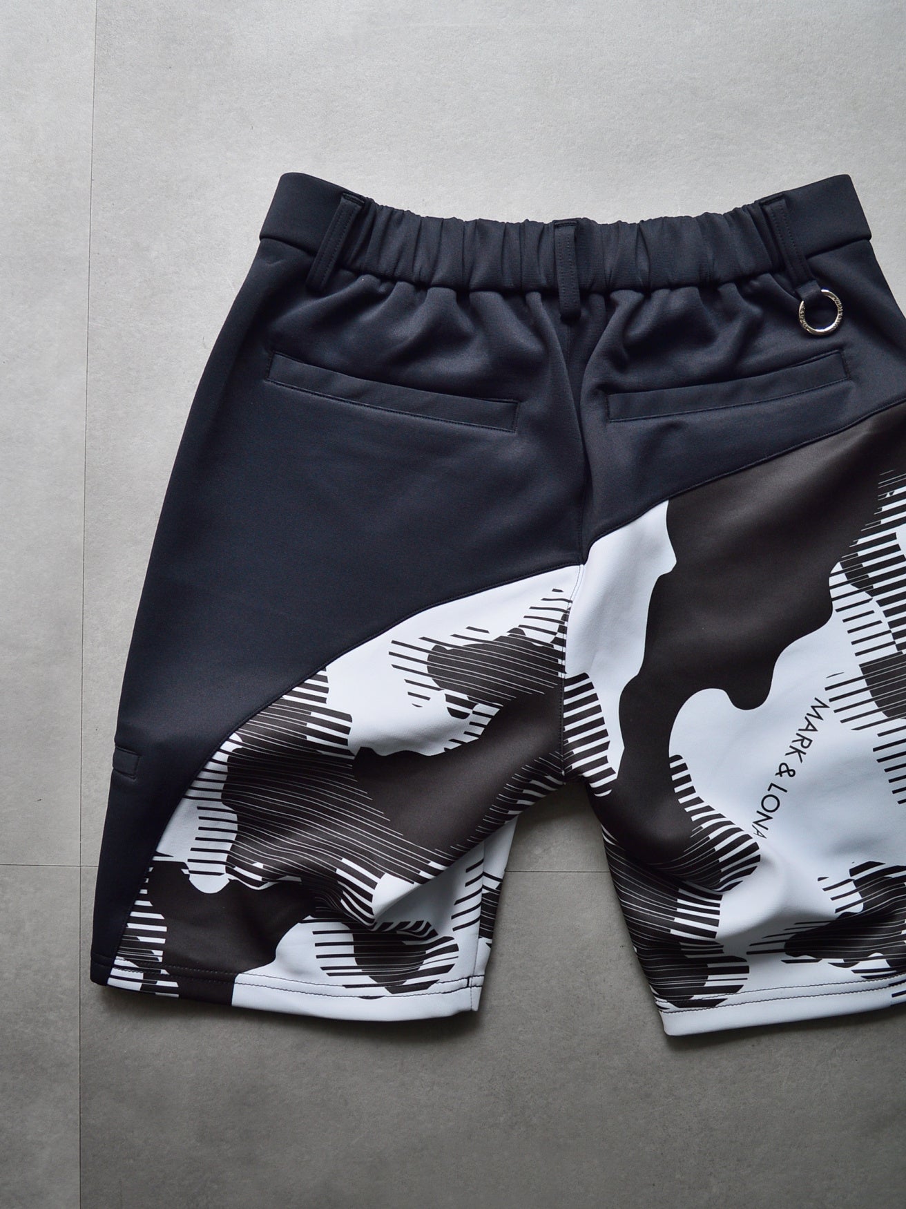 Flow Camo Shorts | MEN / BLACK