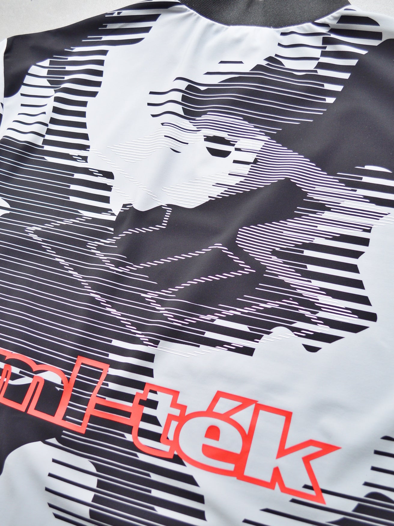 Flow Camo Mock Neck Tee | MEN / GREY