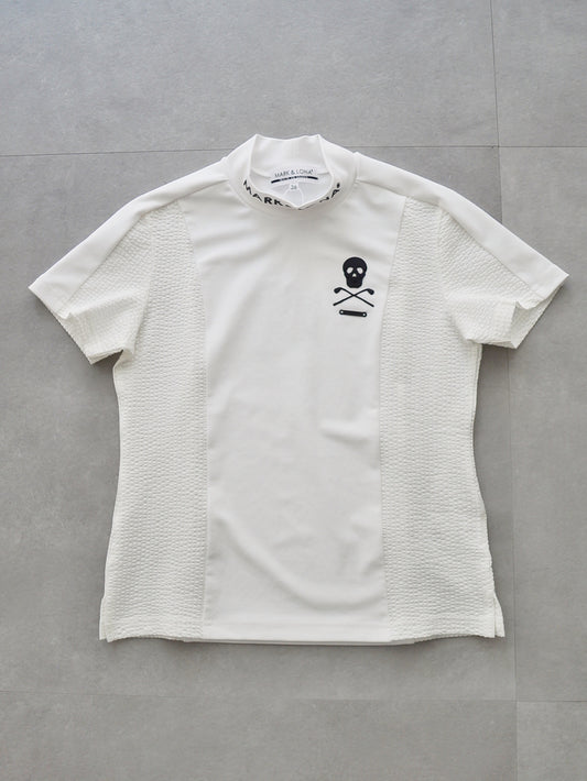 Calde Panel Mock Neck | WOMEN / WHITE